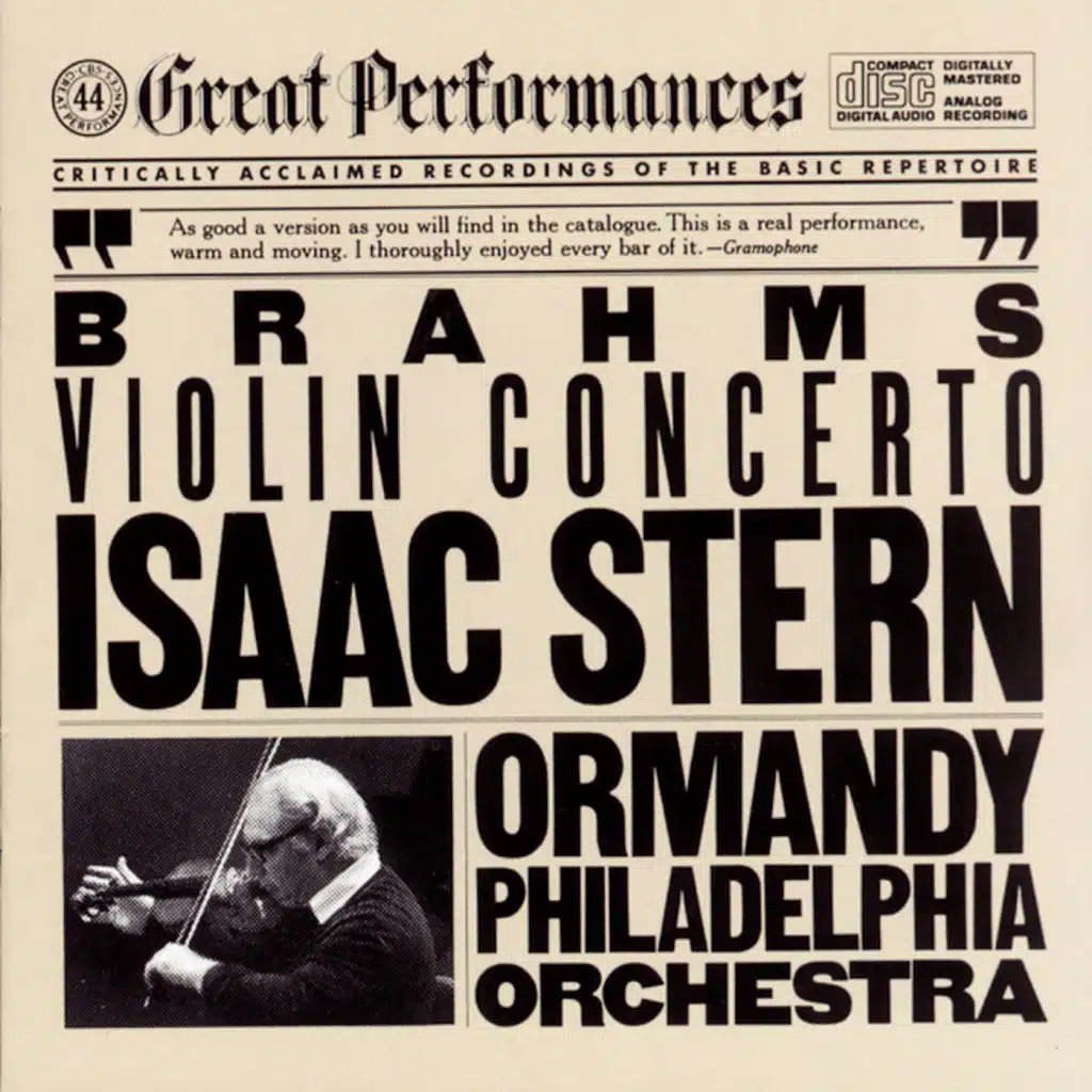 Violin Concerto in D Major, Op. 77: II. Adagio