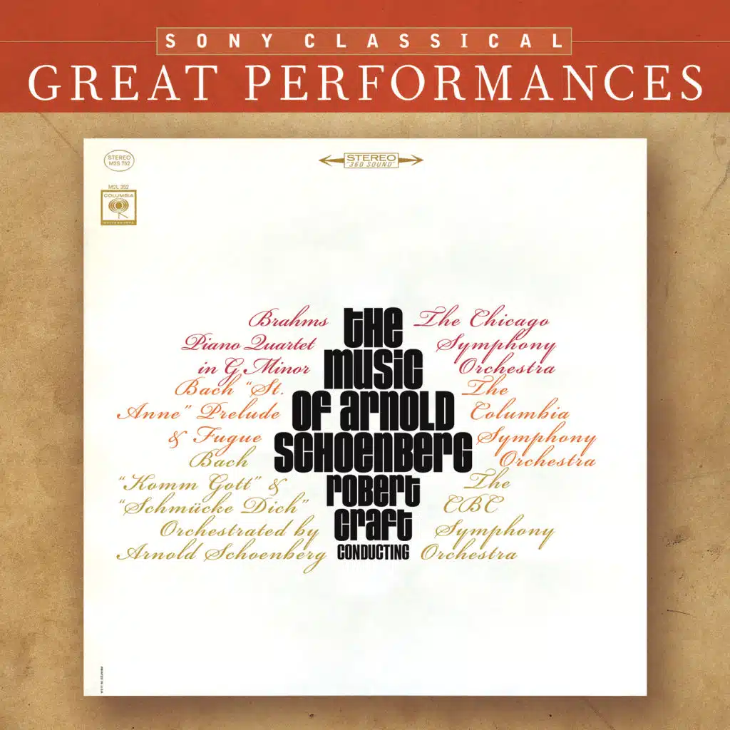 Robert Craft & CBC Symphony Orchestra