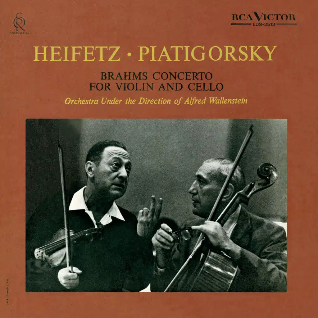 Jascha Heifetz, Gregor Piatigorsky, RCA Victor Symphony Orchestra & Alfred Wallenstein