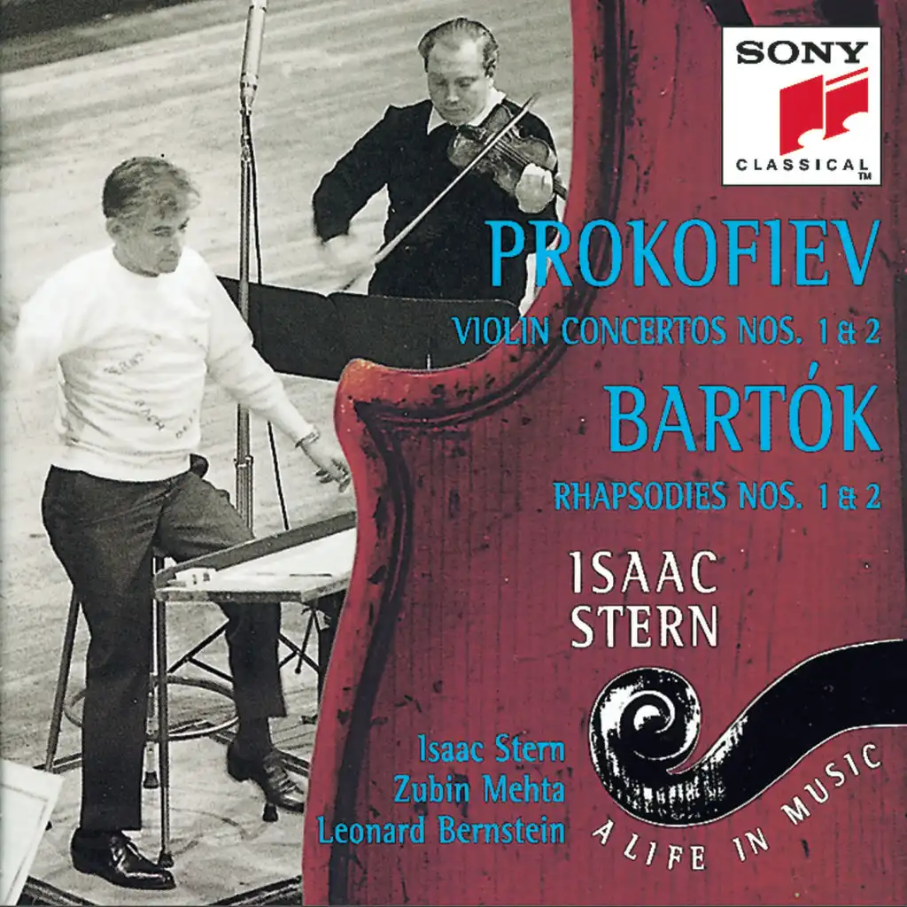 Isaak Stern - A Life in Music Vol. 10: Prokofiev - Concerto Nos. 1 & 2 for Violin and Orchestra; Bartók: Rhapsody Nos. 1 & 2 for Violin and Orchestra