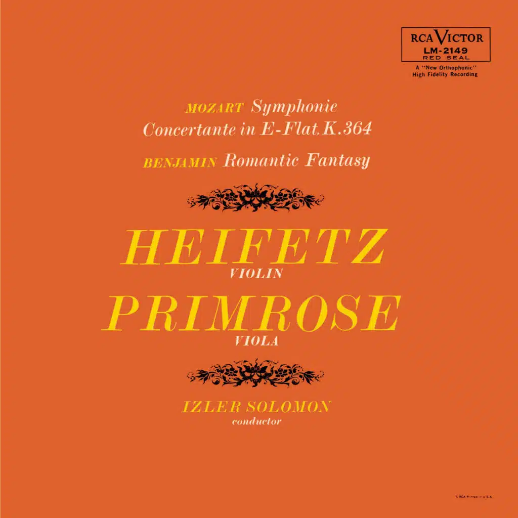 Sinfonia concertante in E-Flat Major, K. 364: I. Allegro maestoso (Redbook Stereo)