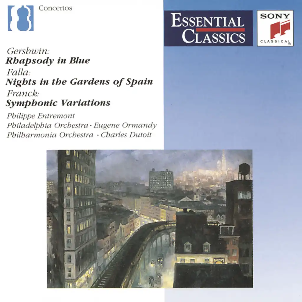 Gershwin: Rhapsody in Blue - Falla: Noches en los Jardines de España - Franck: Symphonic Variations, FWV 46