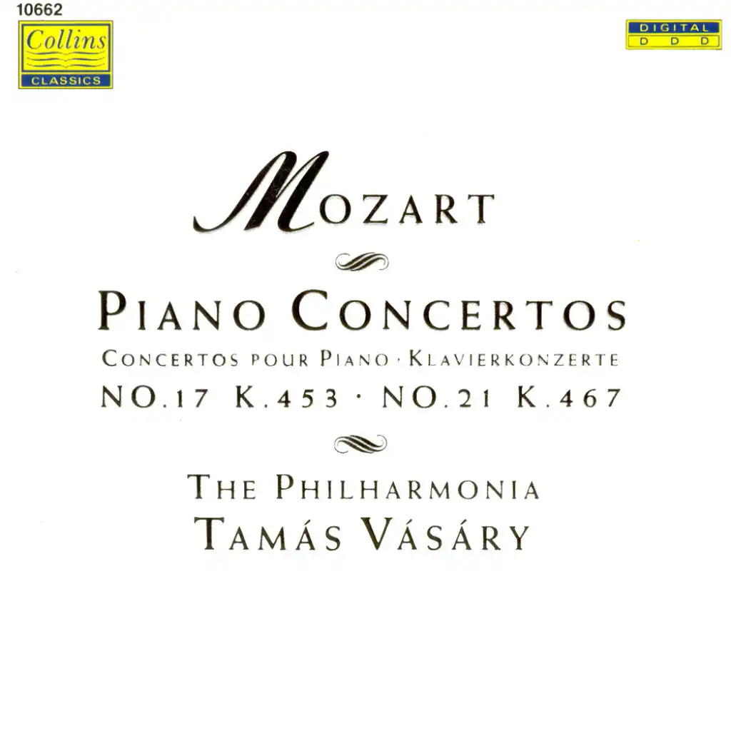 Piano Concerto No. 17 in G Major, K. 453: II. Andante