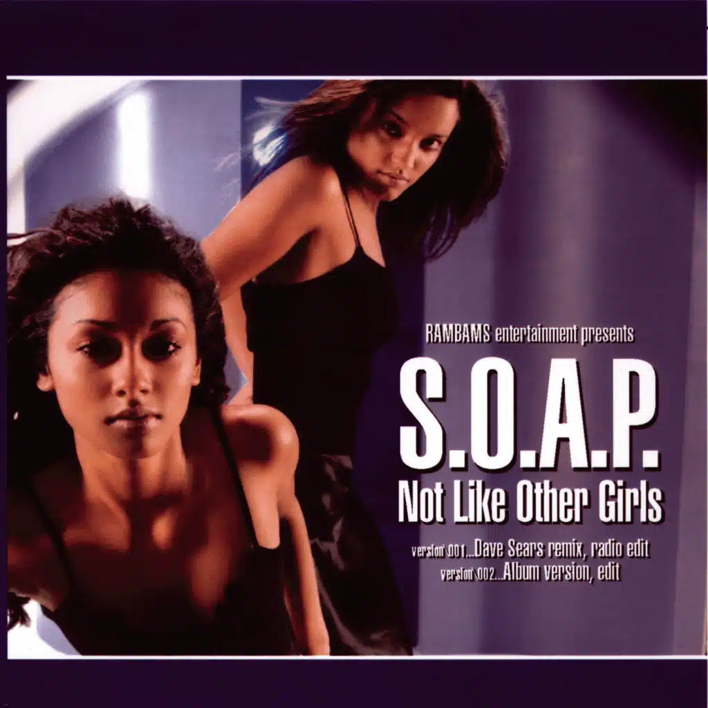 Not Like Other Girls (Dave Sears Remix, Edit)