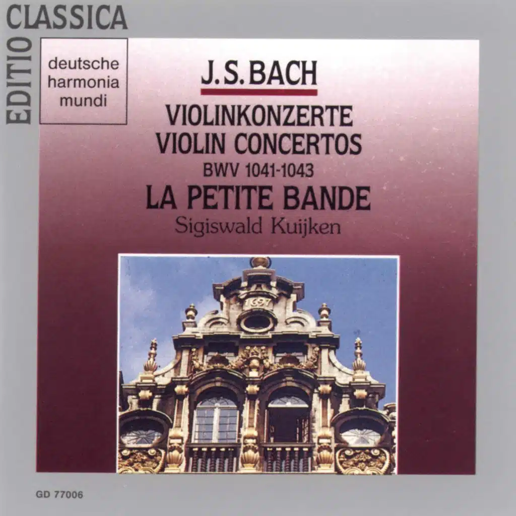 Violin Concerto No. 2 in E major, BWV 1042: Adagio