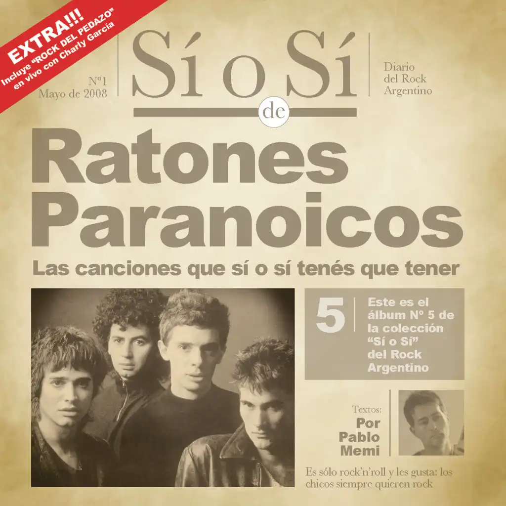 Sí o Sí - Diario del Rock Argentino - Ratones Paranoicos