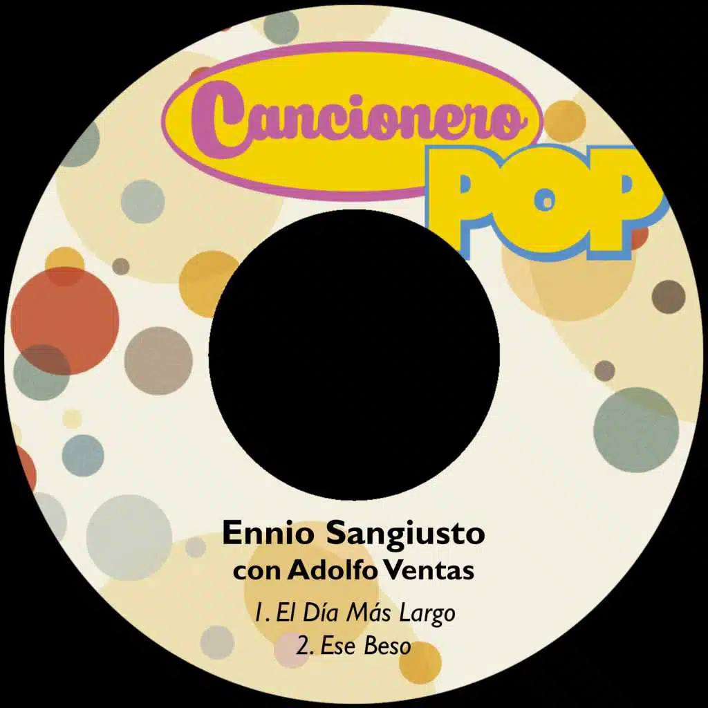 Ennio Sangiusto con Adolfo Ventas