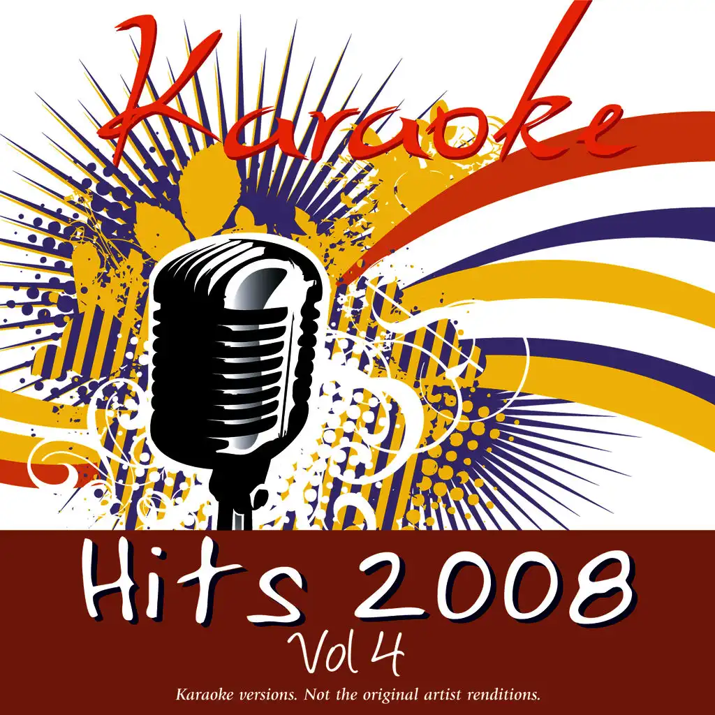 Karaoke - Hits 2008 Vol.4