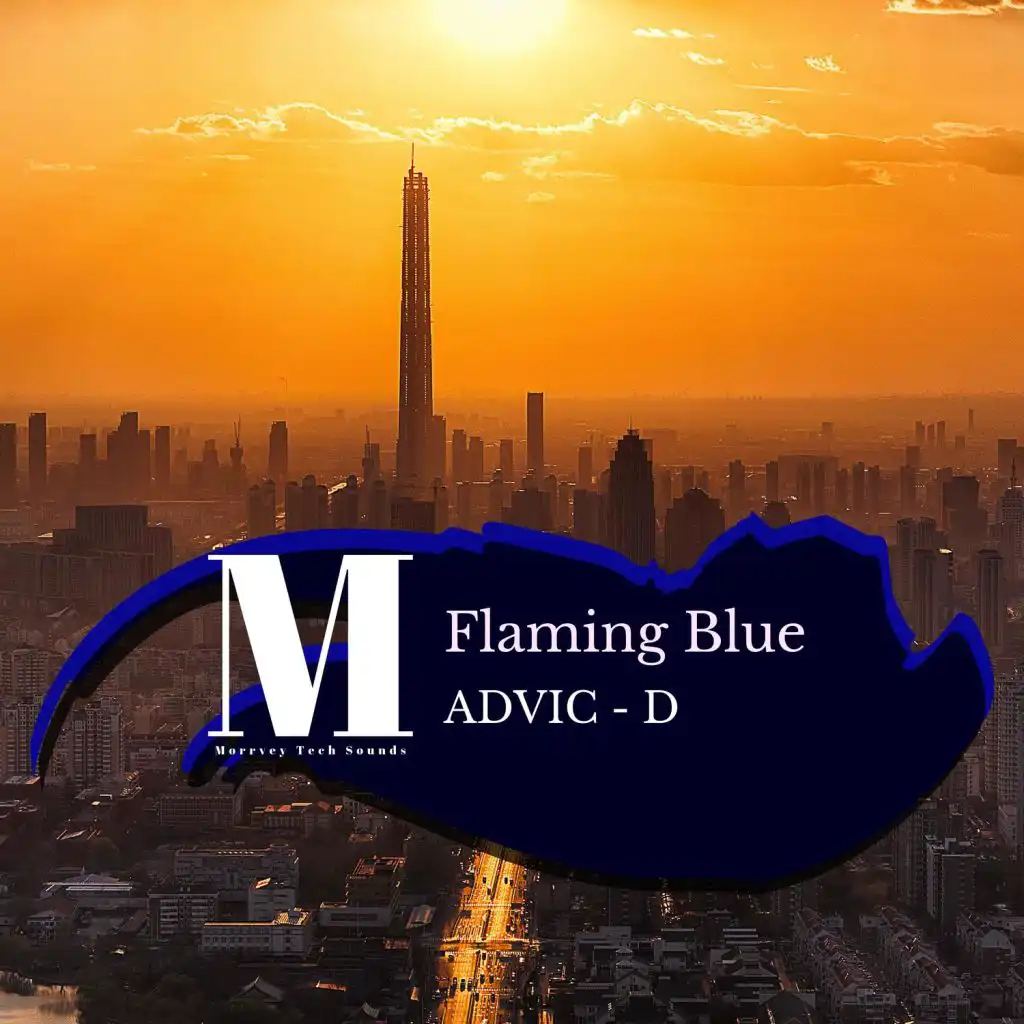 Flaming Blue