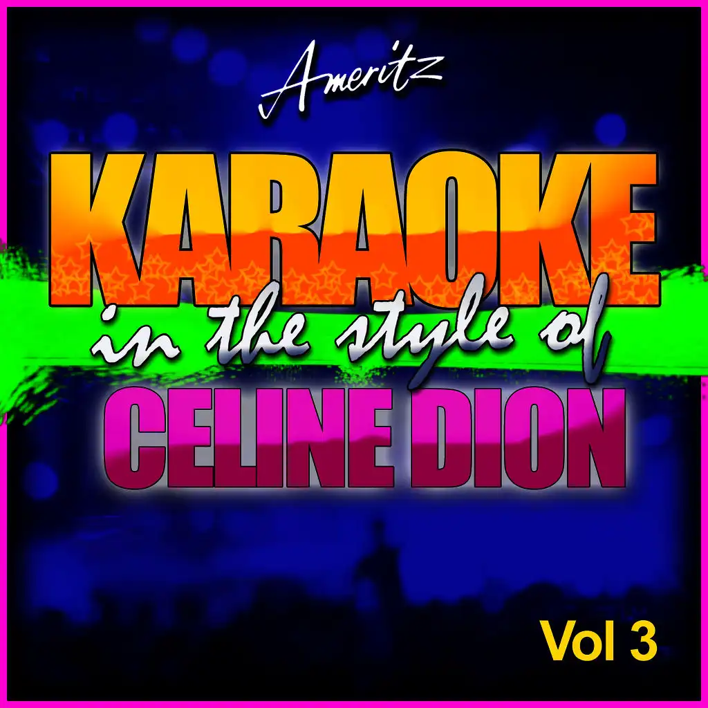 Je Sais Pas (In the Style of Celine Dion) [Karaoke Version]