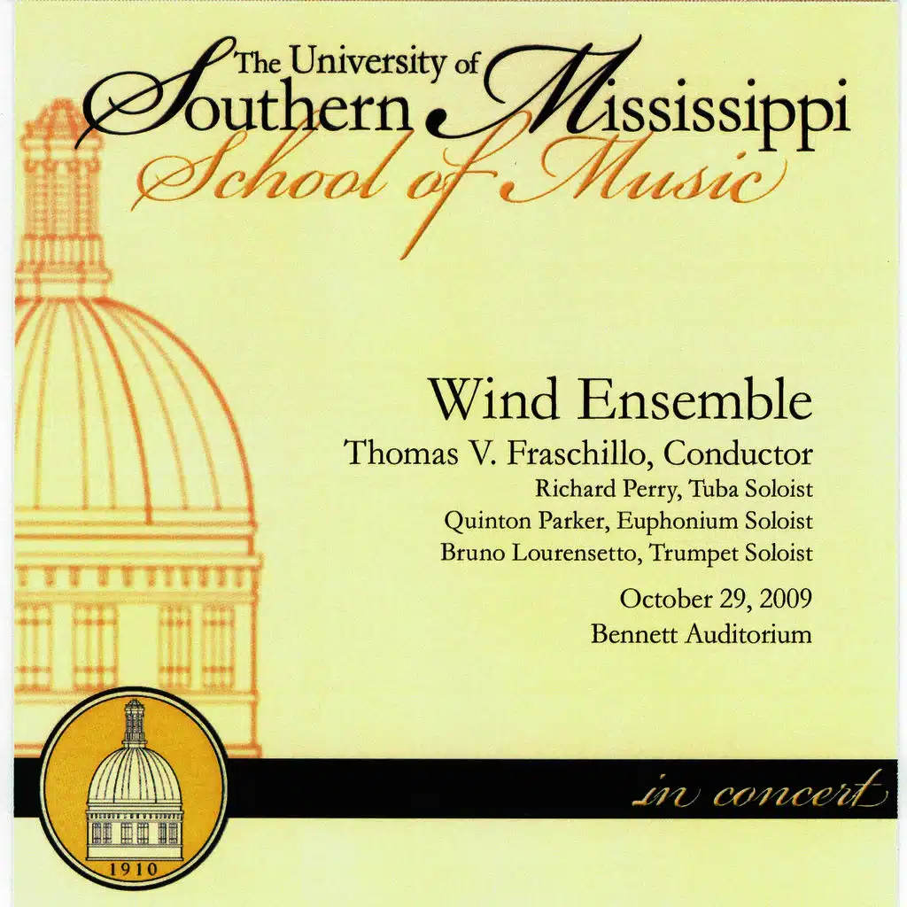 The University of Southern Mississippi Wind Ensemble - 10-29-09