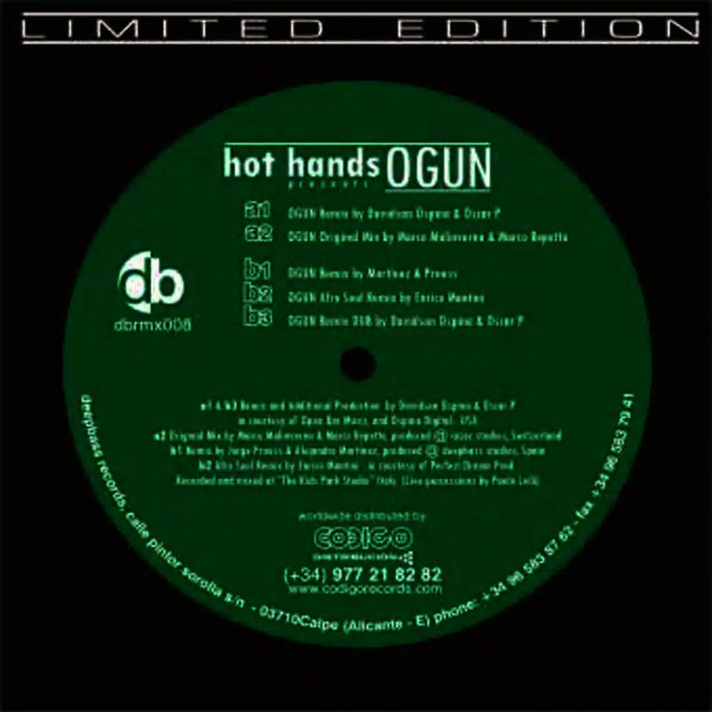 DJ Hot Hands - Ogun EP