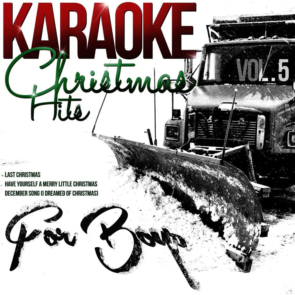 Karaoke - Christmas Hits for Boys, Vol. 5