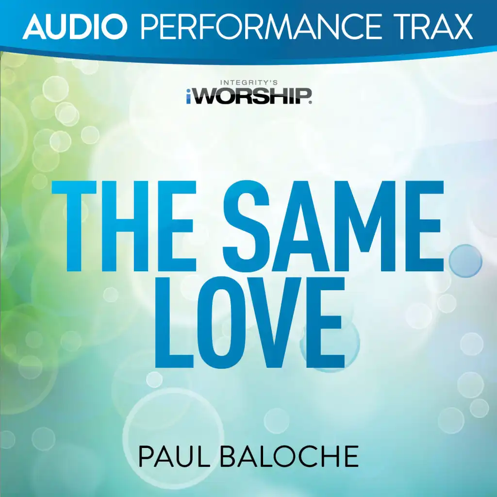 The Same Love (Audio Performance Trax)