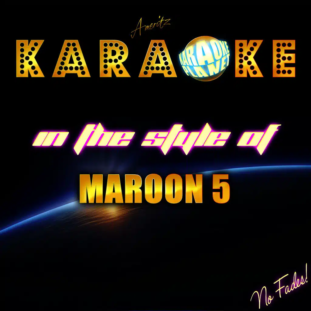 Karaoke - In the Style of Maroon 5