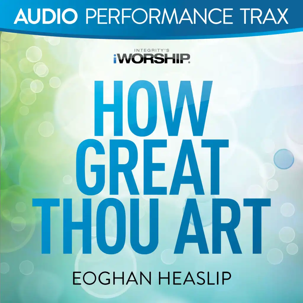 How Great Thou Art (High Key without Background Vocals)