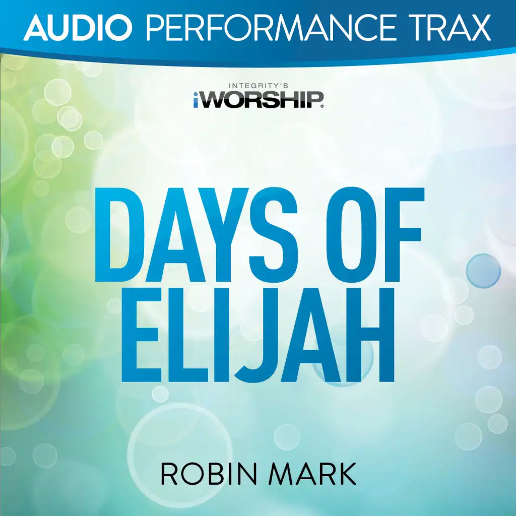 Days of Elijah (Low Key Without Background Vocals)