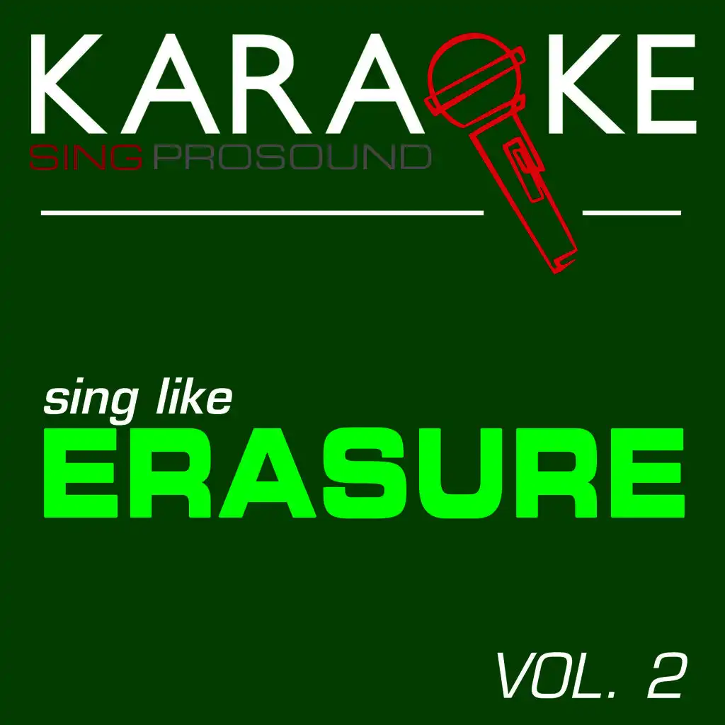 Karaoke in the Style of Erasure, Vol. 2