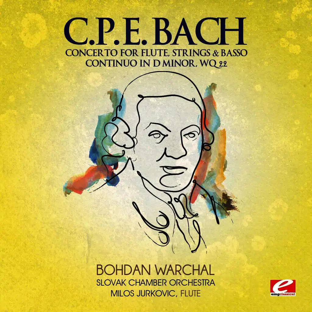 Concerto for Flute, Strings & Basso Continuo in D Minor, Wq  22: Allegro di molto