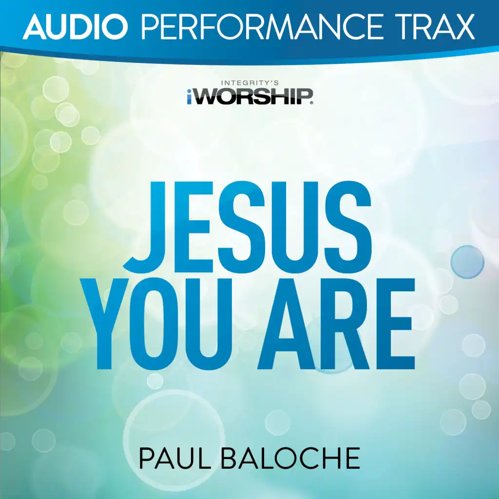 Jesus You Are (Live)