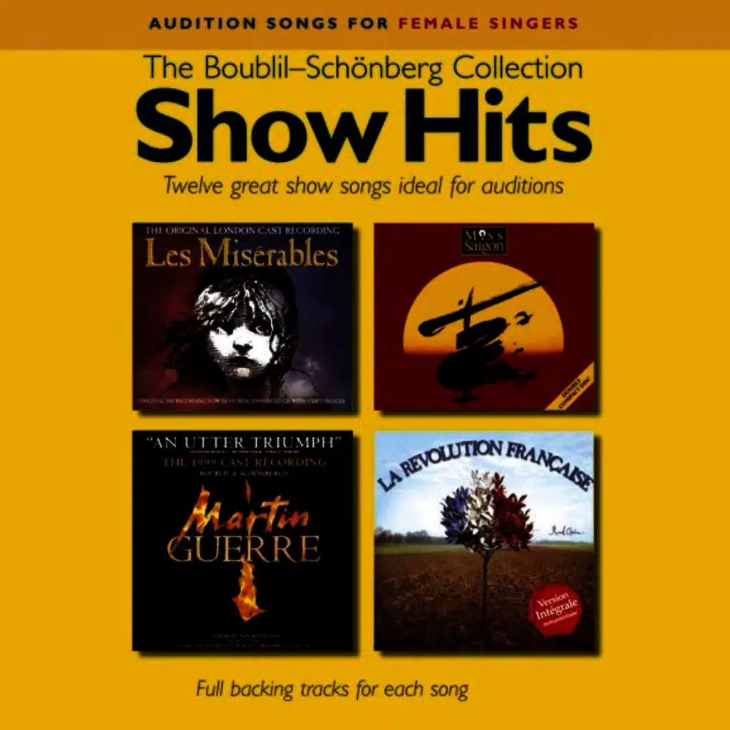 Audition Songs for Female Singers - The Boublil-Schönberg Collection Show Hits