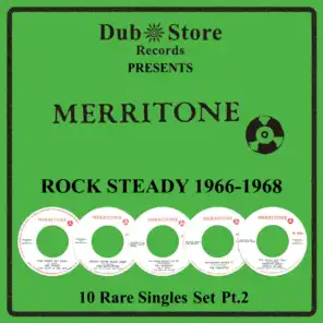 Merritone Rocksteady 1966 to 1968 - 10 Rare Singles Set Pt. 2