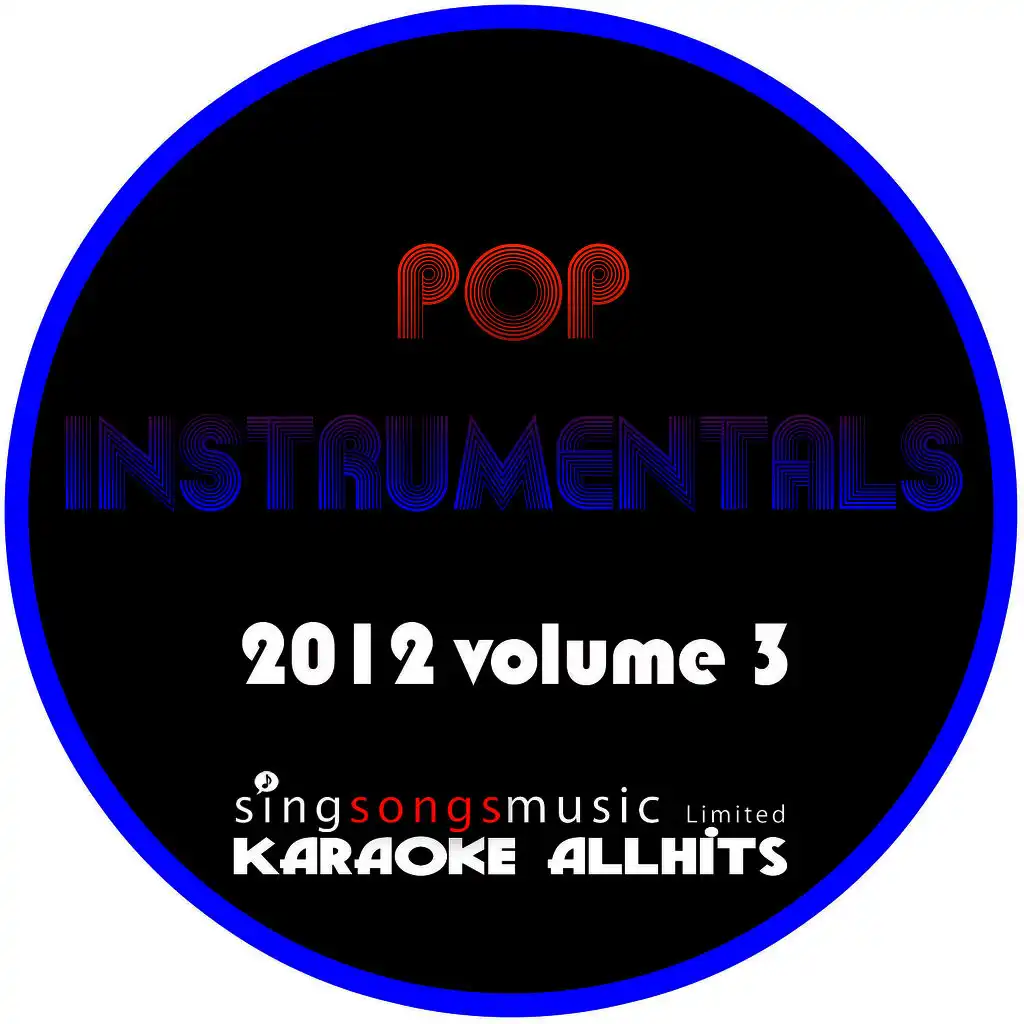 2012 Pop Instrumentals Volume 3