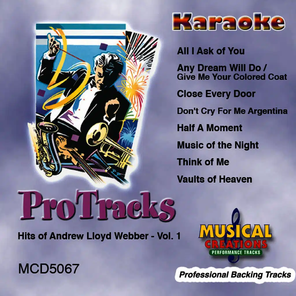 Karaoke - Hits of Andrew Lloyd Webber Vol. 1
