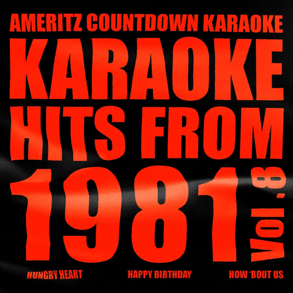 Happy Birthday (In the Style of Stevie Wonder) [Karaoke Version]