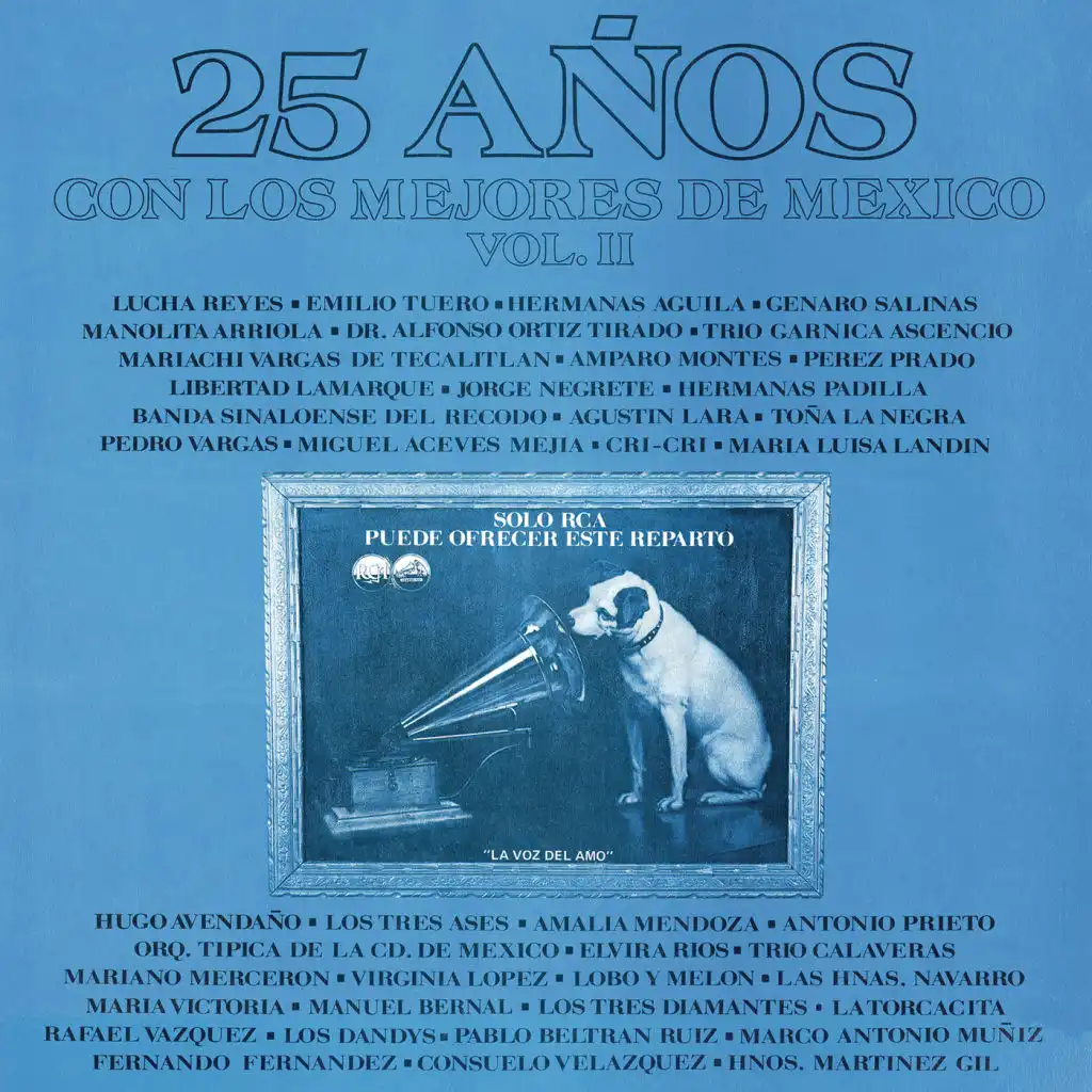 25 Años Con los Mejores de México, Volumen II