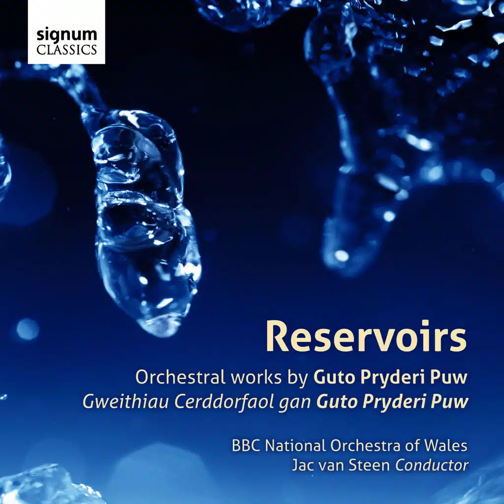 Reservoirs: Gweithiau Cerddorfaol gan Guto Pryderi Puw