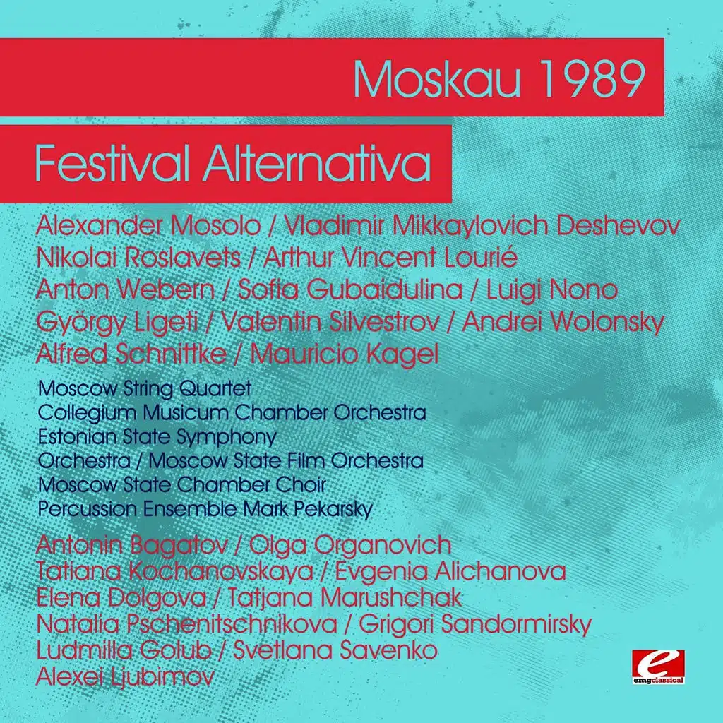 Moskau 1989 - Festival Alternativa (Digitally Remastered)