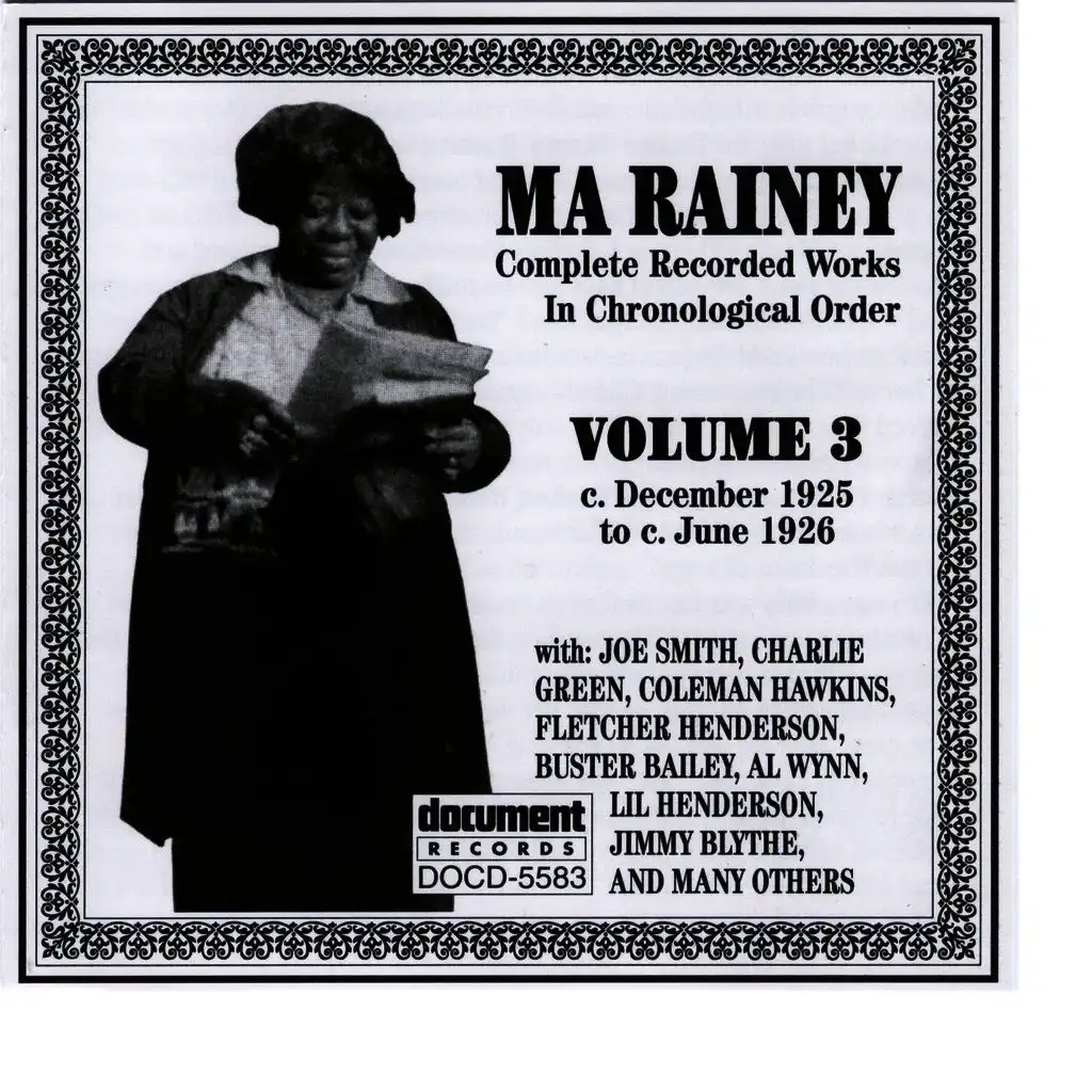 Ma Rainey Vol. 3 (1925-1926)