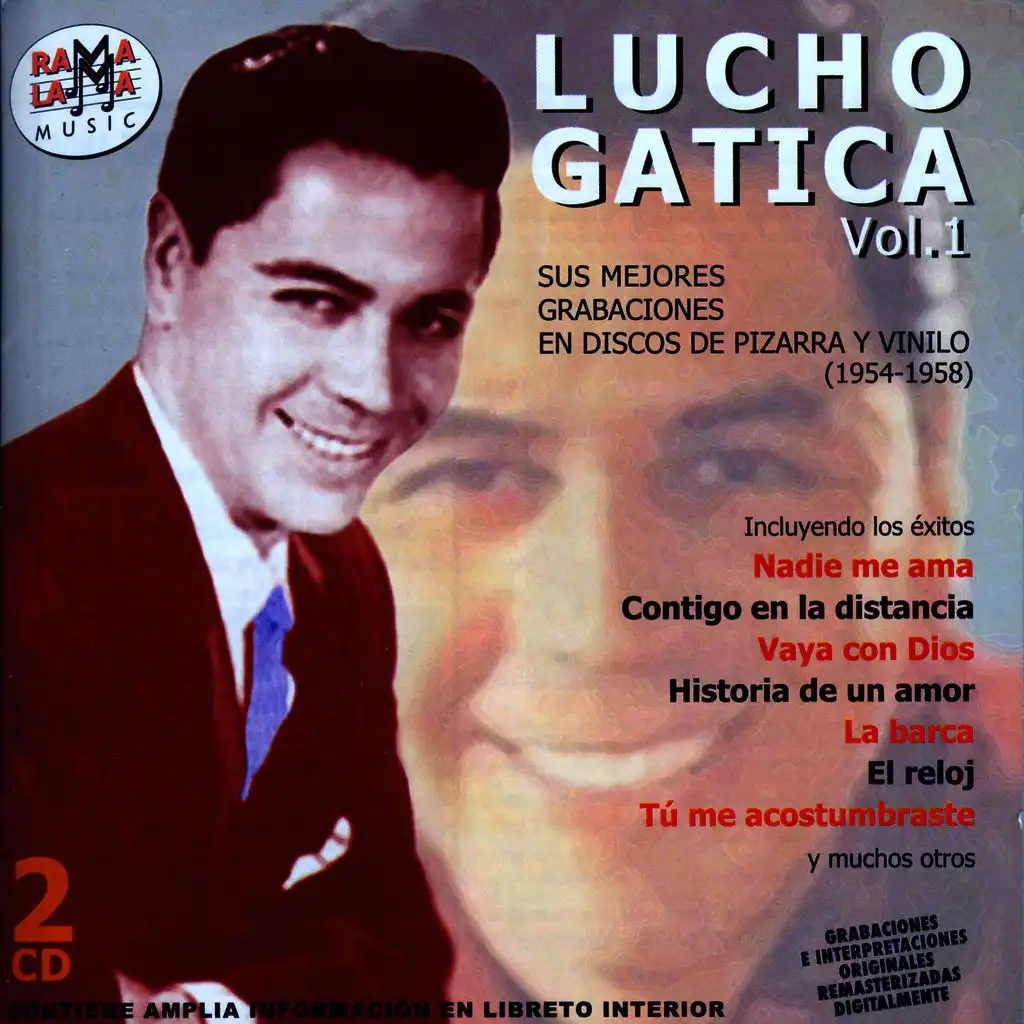 Lucho Gatica. Sus Mejores Grabaciones En Discos De Pizarra Y Vinilo (1954-1958)