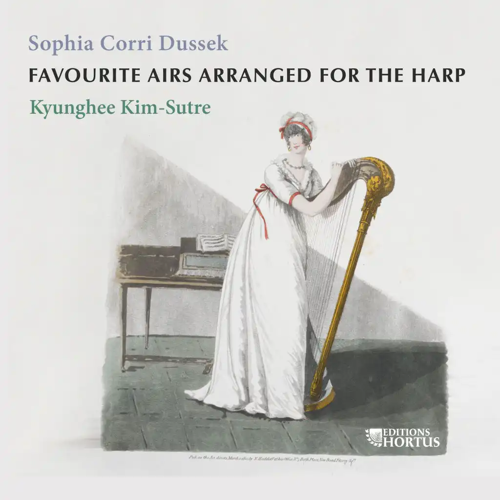 Trois airs favoris arrangés pour la harpe, livre I: III. Air Andantino Brillante