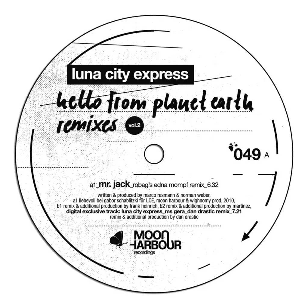 Hello From Planet Earth Remixes Vol.2