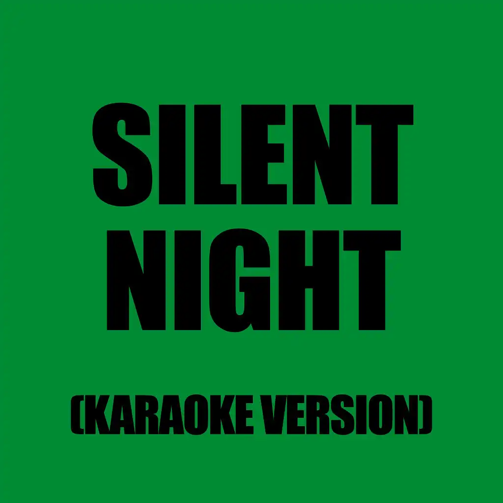 Silent Night (In The Style Of Dean Martin)