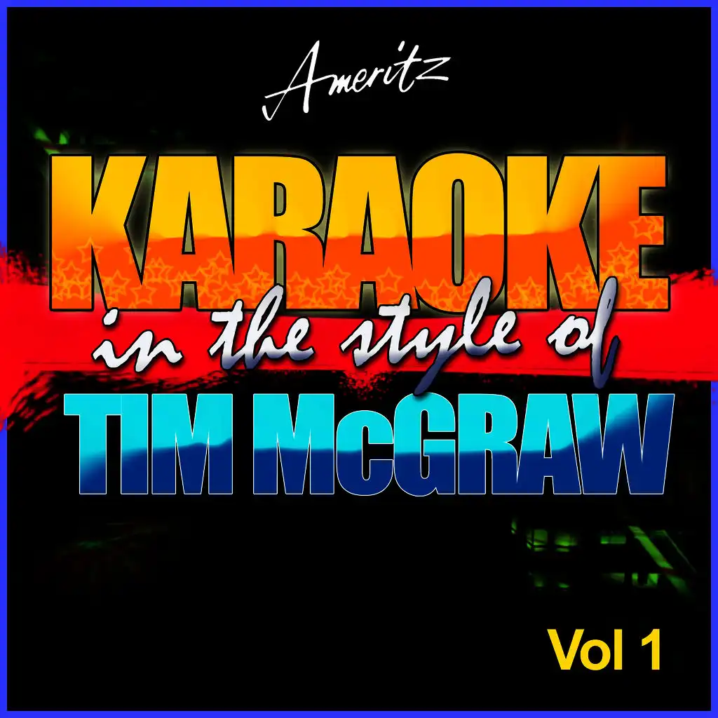 Karaoke - Tim McGraw Vol. 1