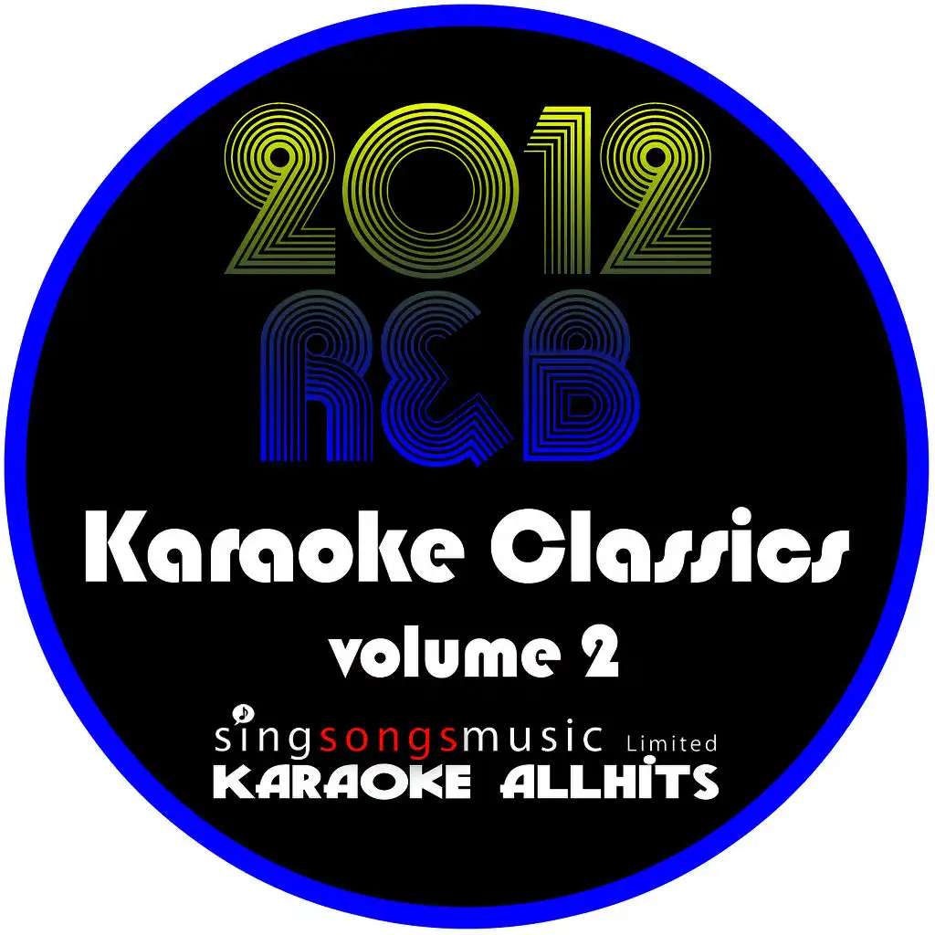 2012 R & B Karaoke Classics Volume 2