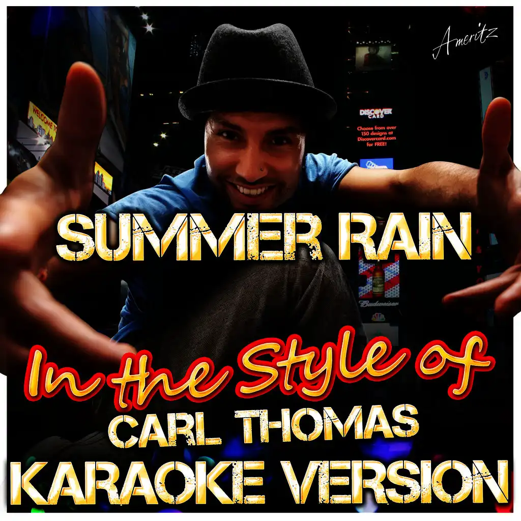 Summer Rain (In the Style of Carl Thomas) [Karaoke Version]