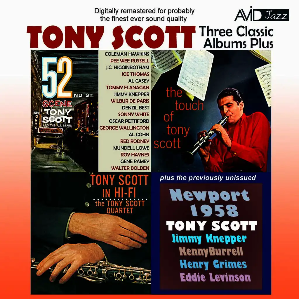 Three Classic Albums Plus (52nd St Scene / Tony Scott in Hi-Fi / The Touch of Tony Scott) [Remastered]