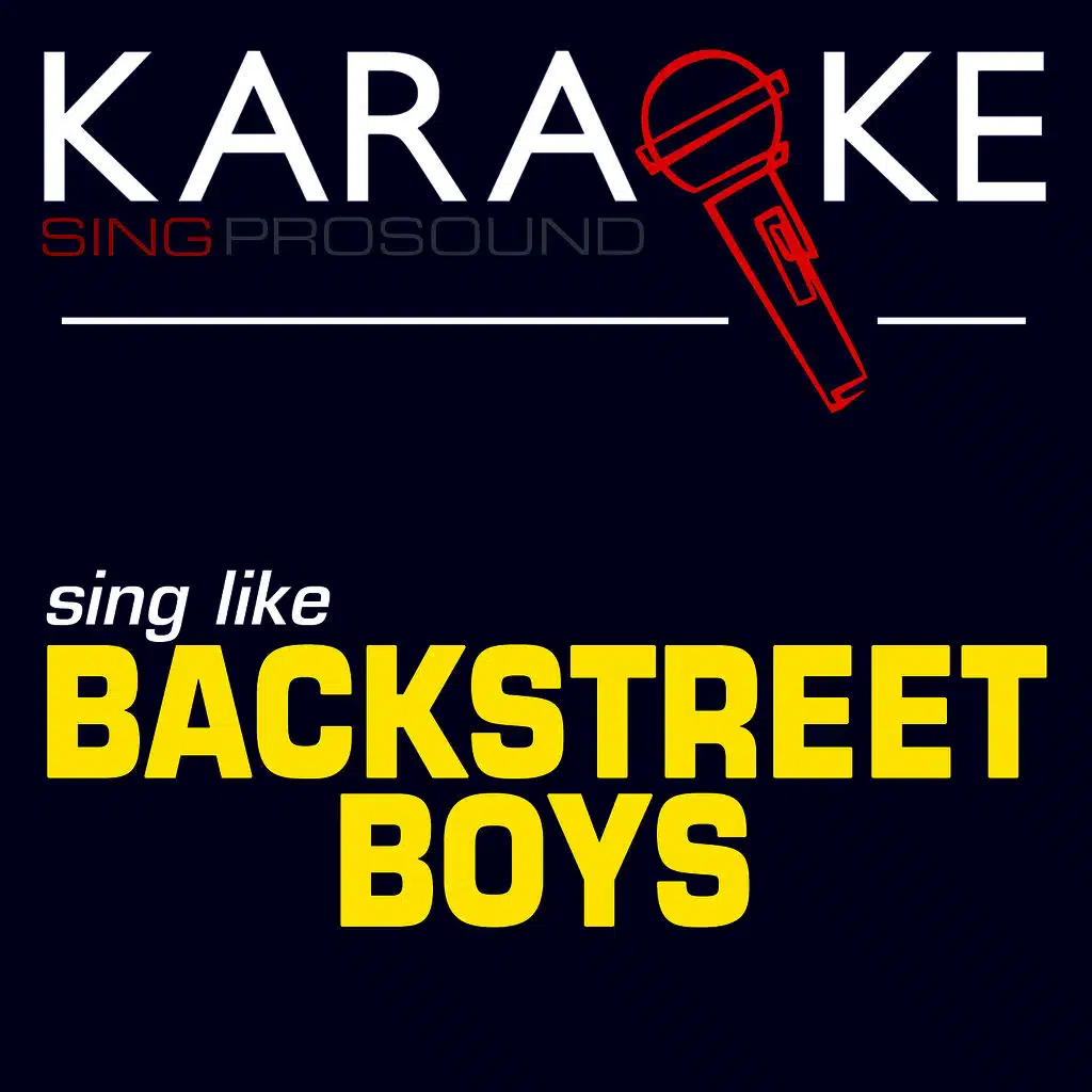Karaoke in the Style of the Backstreet Boys