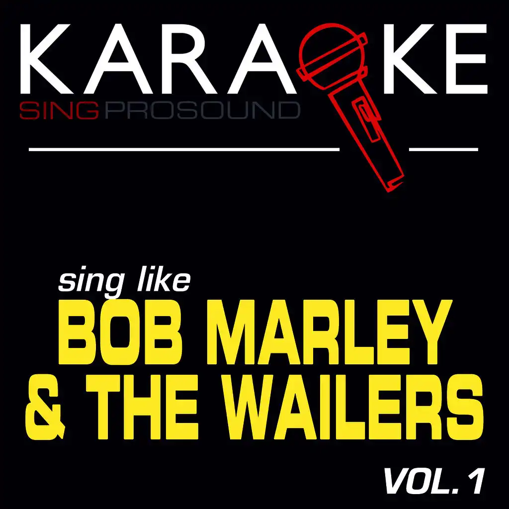 One Love (In the Style of Bob Marley & The Wailers) [Karaoke with Background Vocal]