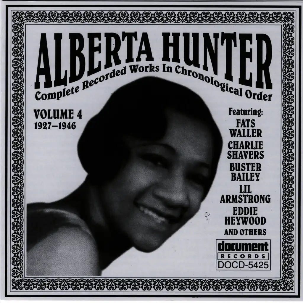 Alberta Hunter Vol. 4 (1927-c. 1946)