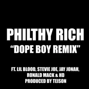 Dope Boy (feat. Lil Blood, Stevie Joe, Jay Jonah, Ronald Mac and HD) (Remix)