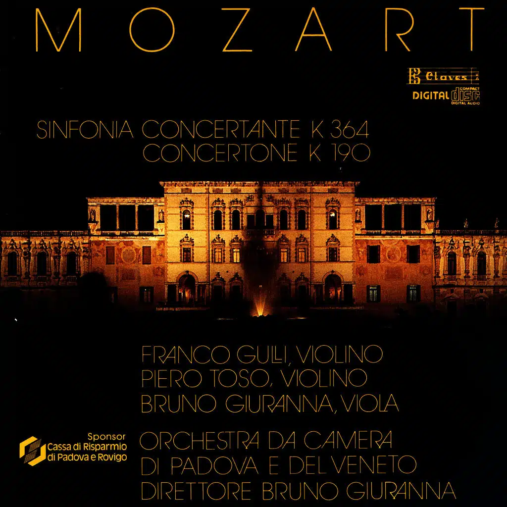 Mozart/Sinfonia Concertante/Concertone
