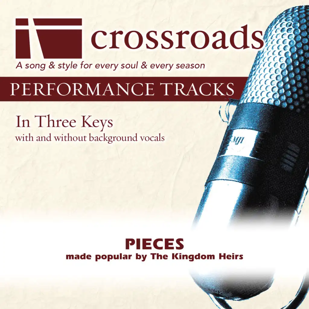 Pieces (Performance Track Original with Background Vocals)