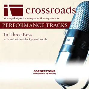 Cornerstone (Performance Track Original with Background Vocals in C)