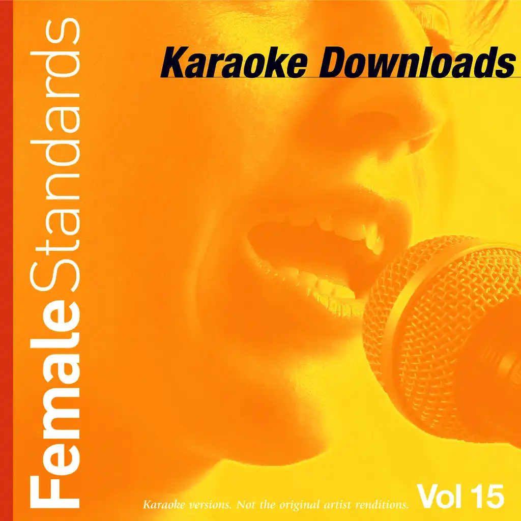 Karaoke Downloads - Female Standards Vol.15