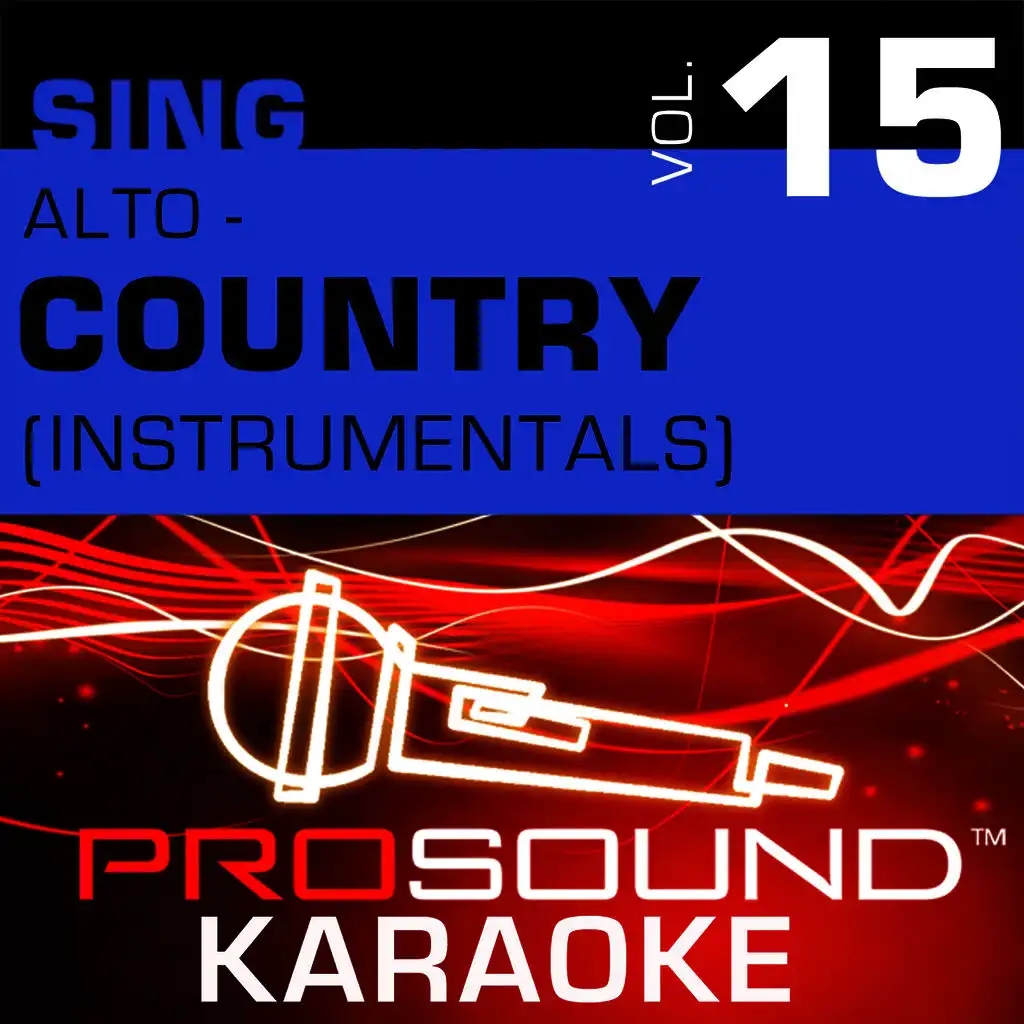 Sing Alto - Country, Vol. 15 (Karaoke Performance Tracks)